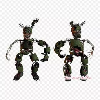 Five Nights At Freddy S 3 Nightmare, термопереносная печать, виниловые нашивки, наклейки для одежды, аппликации «сделай сам», моющиеся нашивки