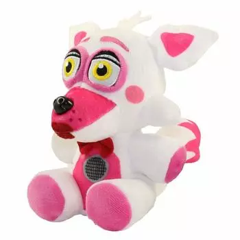 Five Nights at Sister Location Мягкая коллекционная плюшевая игрушка Funtime Foxy FIVE NIGHTS AT SISTER LOCATION FUNKO COLLECTIBLE PLUSH FUNTIME FOXY Overseas Game