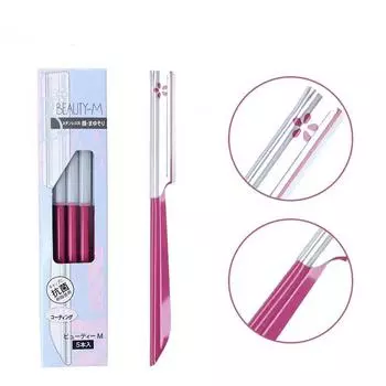 Пять штук декоративного ножа для бровей, унисекс-инструмент для макияжа, устойчивый к царапинам, безопасный для начинающих, ручной скребок для бровей