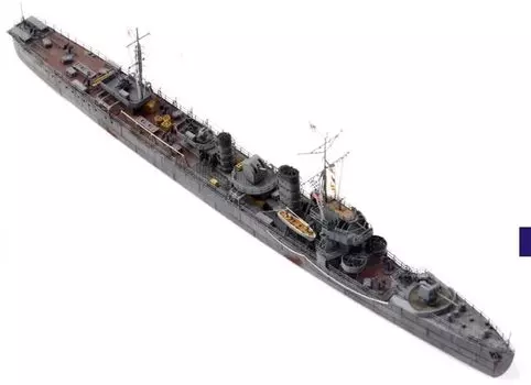Five Star Model Японский эсминец ВМС Kuri Модернизированный набор Hasegawa FSM710023SP 1/700 (поздний зенитный тип) (для 49436)