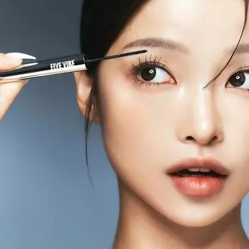 FIVE VIBE Extra Slim Curl Up Тушь для ресниц 2,5 г Черный Black