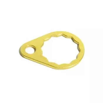 Фиксатор ручки катушки Avail смещенный, шампанское золото, тип B (для ручки) фиксатор_b_cgld