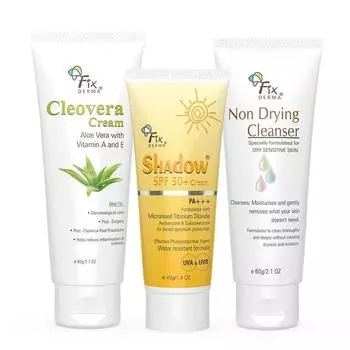 Fixderma Skincare Kit for Sensitive Kit 160 gm