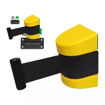 Фиксированная стена выдвижной пояс барьер кордон телескопический легко устанавливается универсальный аксессуар 2 m