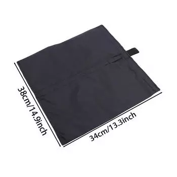 Фиксированные мешки с песком, подставка для палатки, мешок с песком, солнцезащитный козырек, держатель для зонта, мгновенная утяжеленная фиксирующая сумка для ног, высококачественные однотонные черные мешки с песком One Size