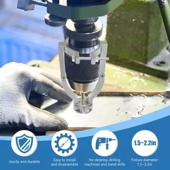 Фиксированный кронштейн для сверла с квадратным отверстием, адаптер для сверла с квадратным отверстием, кольцевая пила по дереву, долбёжное долото для ручной электрической дрели
