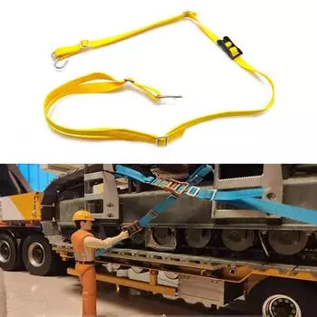 Фиксированный ремень для 1/14 Tamiya Scania MAN Benz Actros Volvo Truck Trailer жёлтый