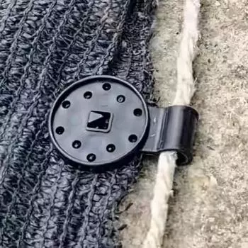 Фиксированный зажим для солнцезащитной сетки Зажим для садовой солнцезащитной сетки Зажим для тепличной пленки Зажим для солнцезащитной и противомоскитной сетки Зажим для аксессуаров для теплицы