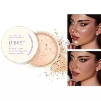 Фиксирующая пудра, легкая, стойкая, консилер, водостойкая, контроль жирности, несмываемая консилерная пудра, макияж для лица