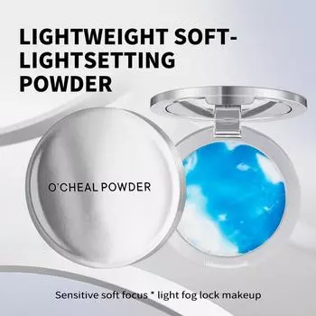 Фиксирующая пудра Матовый консилер Стойкий анти-выцветающий Осветляющий Фиксирующая пудра Рассыпчатая пудра Для подкраски макияжа