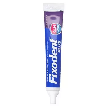 Fixodent, Plus, крем для фиксации зубных протезов, 2 унции (57 г)