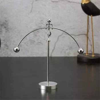 Физическая игрушка Тяжелоатлет Искусство Балансировка Декомпрессивные Украшения для Домашнего Офиса