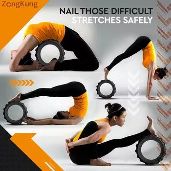 Физические упражнения и расслабитель мышц талии Йога Вспомогательное колесо для беременных Йога Абдоминальное колесо Устройство для фитнеса