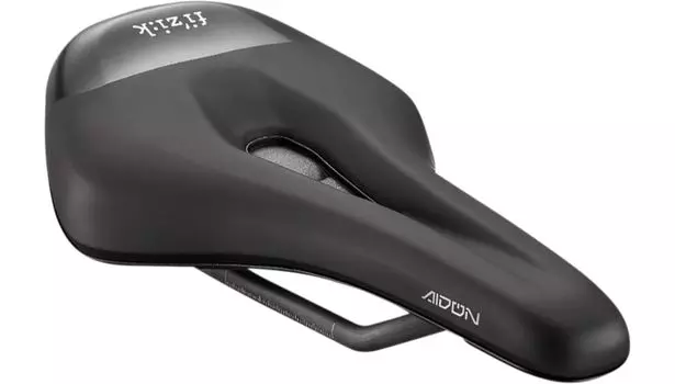Fizik Terra Aidon X1 Bike Saddle with Reinforced Shell and Carbon 145mm Black E-MTB Rails, Width,