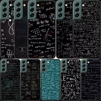Физика Химическая Математика Чехол для телефона Samsung Galaxy Note 20 Ultra 10 Lite 9 8 M11 M12 M21 M30S M31 M32 M51 M52 J8 J6 J4 P Samsung M30S