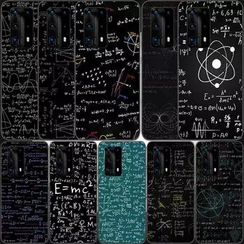 Физика Химическая Математика Мягкий Прозрачный Чехол Для Телефона Huawei P30 Lite P10 P20 P40 P50 Pro Mate 40 Pro 30 20 10 Lite Чехол Silic Huawei Mate 20 Lite