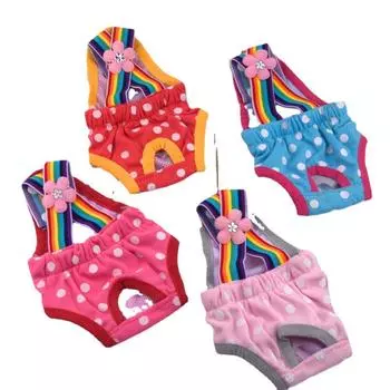 Физиологические штаны для собак, гигиенические штаны против домогательств, менструальные штаны, новые ремни, физиологические штаны для собак, одежда для собак XXS 6