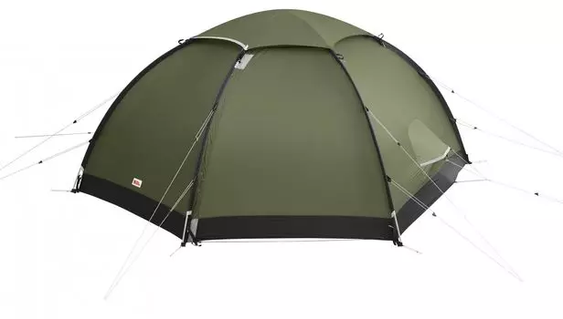 Fjall Raven Outdoor Camping Freestanding Dome Tent Keb Dome 3 3 Japanese 53703 Pine Green (for People) [Genuine Product]