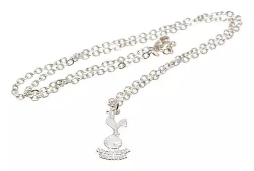 ФК «Тоттенхэм Хотспур». Посеребренная подвеска и цепочка