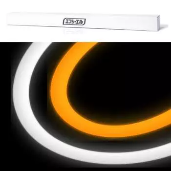 фкл. Светодиодная лента для последовательного сигнала поворота 60 см, белый, янтарный, 2 цвета, плавный сигнал поворота, автомобильный светодиодный набор из 2 шт. 12 В, водонепроницаемая конструкция, простая инструкция