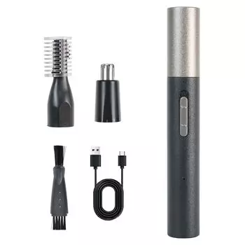 Fkstyle Носовая бритва для волос на лице Бритва для бровей Бритва для лечения пушистых волос Компактная бровь Мужская Женская Мужская