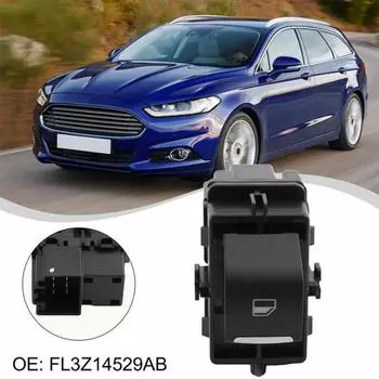 FL3Z14529AB Переключатель стеклоподъемника двери автомобиля для Ford F150 F-150 2015-2017 2018 2019 2020