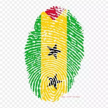 Флаг Гаити, отпечаток пальца, Королевство Гаити, Haitian Cre, термопереносная печать, виниловые нашивки, наклейки для одежды, аппликации «сделай сам», моющиеся нашивки