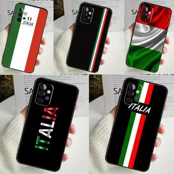 Флаг Италии для Samsung Galaxy A14 A34 A54 A12 A32 A52 A51 A71 A53 A33 A13 A15 A25 A35 A55 чехол для телефона Samsung A50