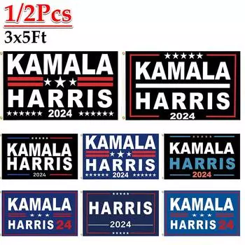 Флаг Камалы Харрис 2025 года восстанавливает душу американских флагов, баннер, яркий цвет, флаг Камалы Харрис для внутреннего и наружного оформления 1pc