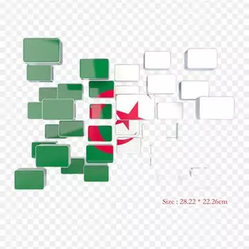 Флаг Кувейта, флаг Объединенных Арабских Эмиратов, термопереносная печать, виниловые нашивки, наклейки для одежды, аппликации «сделай сам», моющиеся нашивки