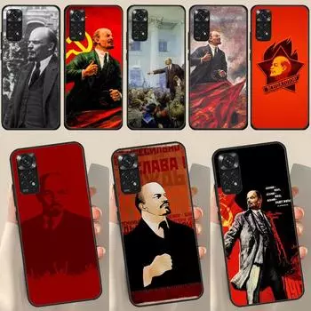 Флаг Ленина Советского Союза для Redmi Note 12 Pro Plus, чехол для Redmi Note 10 8 9 11 Pro 12S 11S 10S 9S 9C 10C 12C, чехол Redmi Note 11 Pro