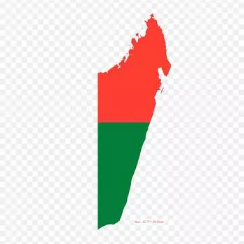 Флаг Мадагаскара, национальный флаг, термопереносная печать, виниловые нашивки, наклейки для одежды, аппликации «сделай сам», моющиеся нашивки