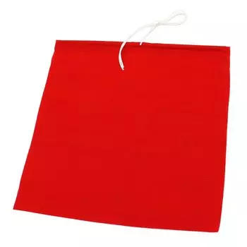 Флаг ограничения 300 x 300 мм красный с веревкой Знак безопасности Предотвращение несчастных случаев pa-man (Длина 660мм) ГХ-300