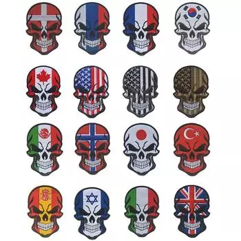 Флаг Патч Военный Флаг Наклейки Значок Украшение