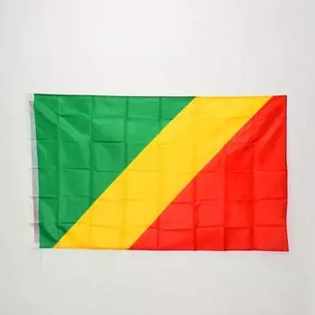 Флаг Республики Конго 90*150см.