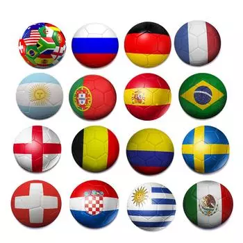 Флаг стран Россия Германия Франция Испания Англия Бельгия Португалия 30 мм хрустальное стекло магниты на холодильник Декор