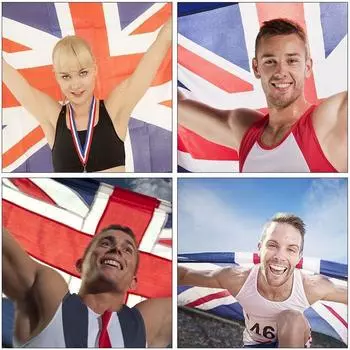 Флаг Великобритании 5 футов x 3 фута