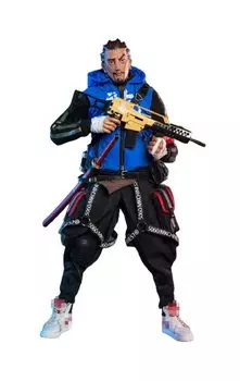 FLAGEST GDTOYS GD97002 Movie Anime Game Photography Fashion Action Figure Body Head Switcher Clothes Gun Sword Weapon Tools Accessories Full Set [AC]