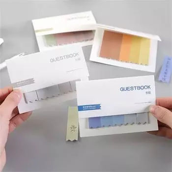 Флаги Вкладки Бумага для блокнота N Times Индекс Наклейки Kawaii Memo Pad Липкие заметки Канцелярские наклейки 07
