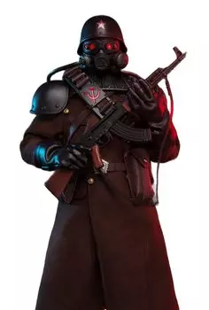 FLAGSET Игровой военный солдат Подвижная модель Фигурка Тело Двойная голова Переключатель Одежда Оружие Аксессуар Реквизит Полный комплект [AC] FS-73046 1/6