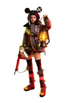 FLAGSET x GDTOYS GD97001 Фигурка DoomsdayRat Женский Агент 1/6 серый