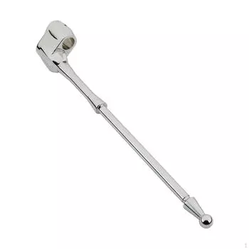 Флагшток для мотоцикла, кронштейн для флагштока, отверстие 15 мм, крепление для багажника серебряный