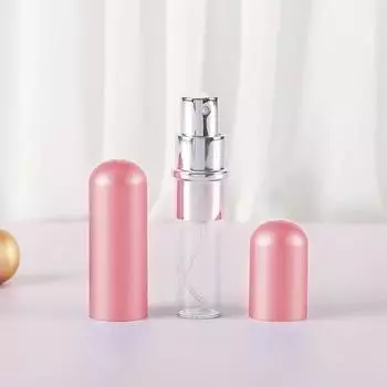 Флакон для духов Spot Supply, флаконы для огнетушителей, 5 мл, портативный косметический флакон, тонкий флакон для путешествий с распылителем, два круглых флакона