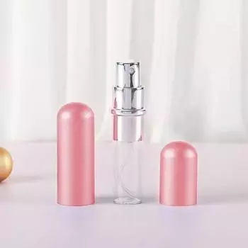 Флакон для духов Spot Supply, флаконы для огнетушителей, 5 мл, портативный косметический флакон, тонкий флакон для путешествий с распылителем, два круглых флакона