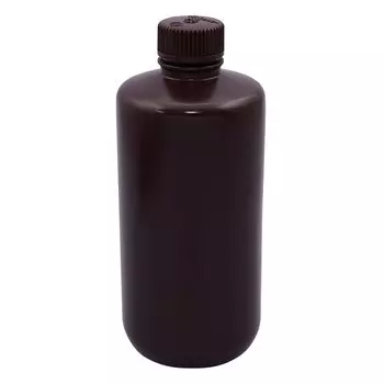 Флакон для реагентов с узким горлом коричневый 500 мл /1-2689-08