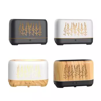 Flame Humidifier Aroma Diffuser 200ml USB Desktop Office Nursery Room Decor