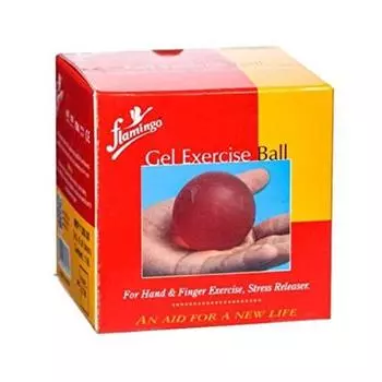 Фламинго гимнастический мяч (синий)