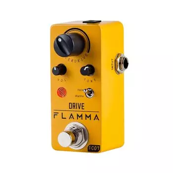 FLAMMA FC07 Overdrive Педаль Эффекта Мини Электрогитара Педаль Портативный True Bypass