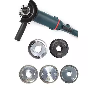 Фланцевая гайка для угловой шлифовальной машины M14, самоблокирующаяся быстросъемная нажимная пластина, шлифовальная деталь для режущих дисков, аксессуары BM5