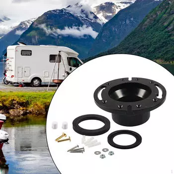 Фланцевое уплотнение для унитаза на колесах Комбинированный комплект «3 в 1» премиум-класса 385311652 Основание для